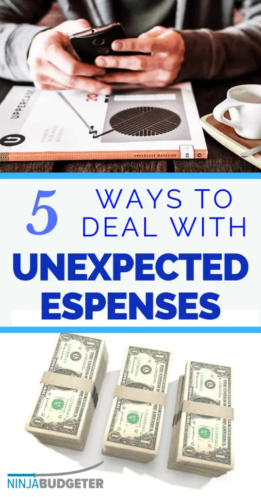 How to deal with unexpected expenses, How To Deal With Unexpected Expenses